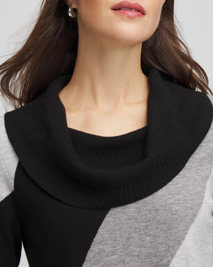 Zenergy® Luxe Intarsia Cowlneck Top - Chico's