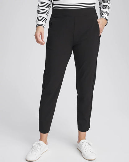 Zenergy® UPF Rib Mix Ankle Pants - Chico's