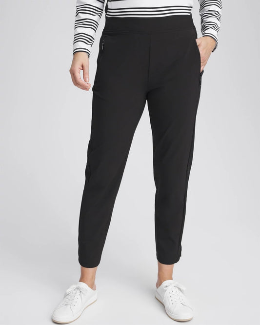 Zenergy® UPF Rib Mix Ankle Pants - Chico's