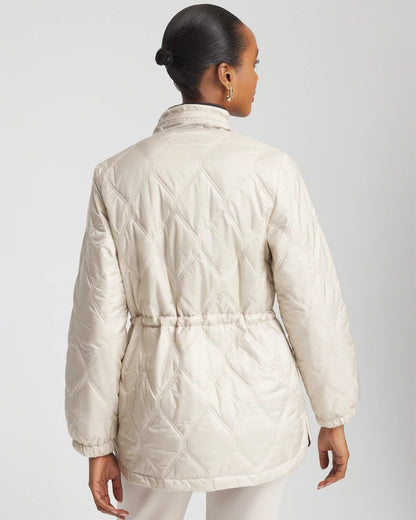 Zenergy® Water-Resistant Quilted Anorak Jacket - Chico's