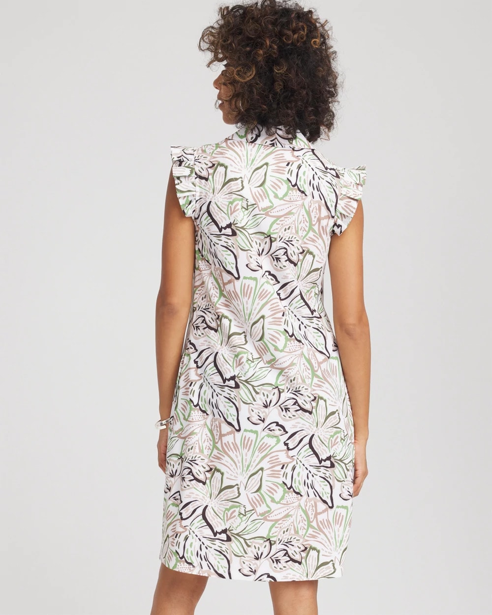 Zenergy® UPF Knit Floral Polo Dress - Chico's