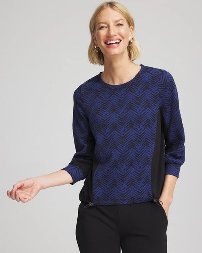 Zenergy® Jacquard Bungee Top - Chico's