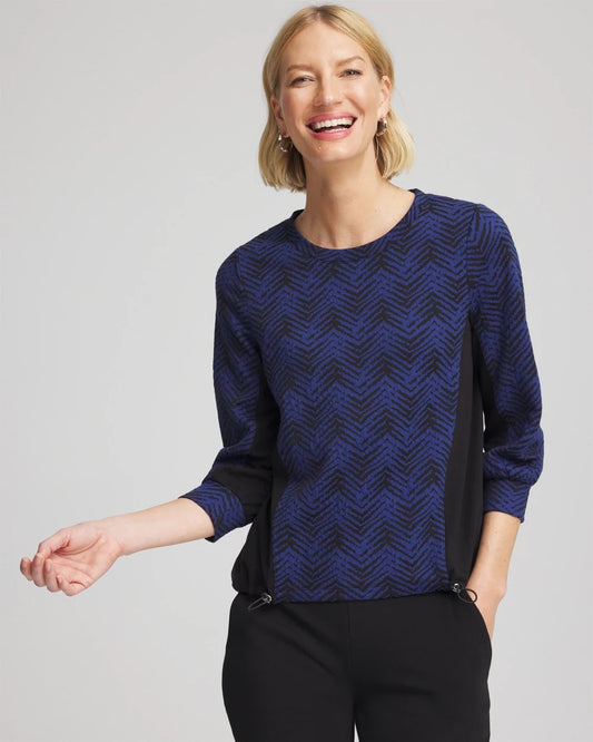 Zenergy® Jacquard Bungee Top - Chico's