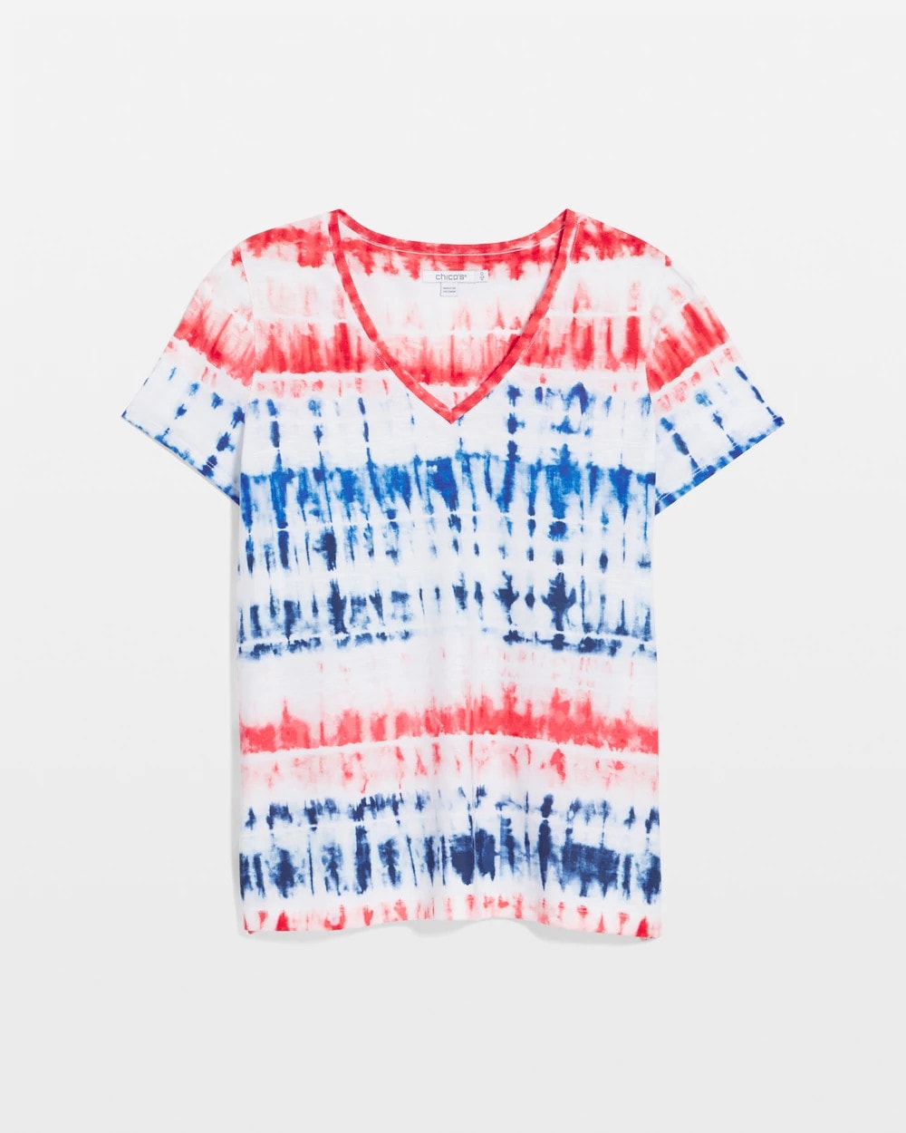 Zenergy® Americana Tie-dye V-Neck Tee - Chico's