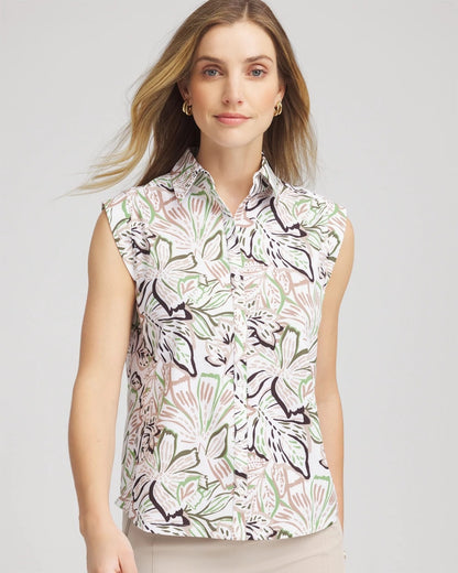 Zenergy® UPF Floral Shirt - Chico's