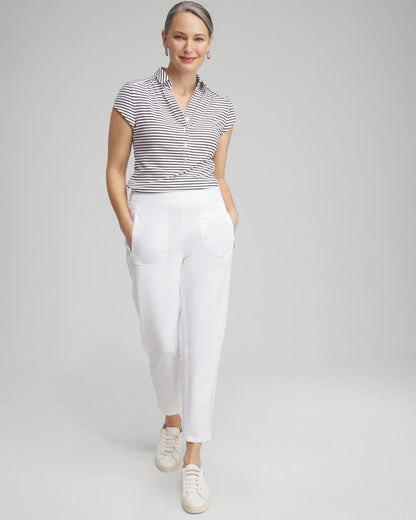 Zenergy® UPF Ribbed Side Ankle Pants - Chico's