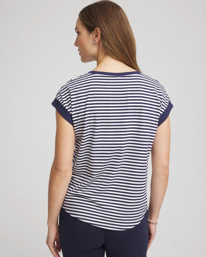 Zenergy® UPF Striped Tee - Chico's