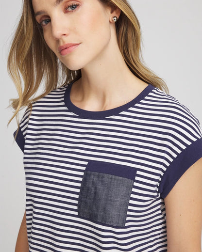 Zenergy® UPF Striped Tee - Chico's
