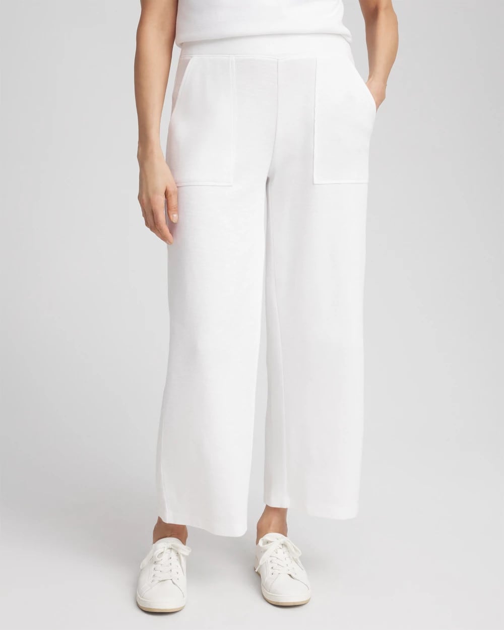 Zenergy® Beach Slub Cropped Pants - Chico's