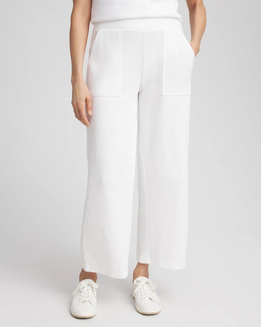 Zenergy® Beach Slub Cropped Pants - Chico's