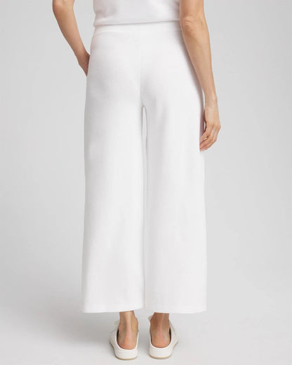 Zenergy® Beach Slub Cropped Pants - Chico's