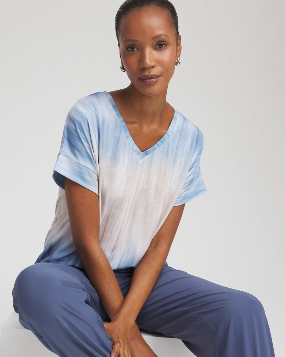 Zenergy® Slub Short-Sleeve Tee - Chico's