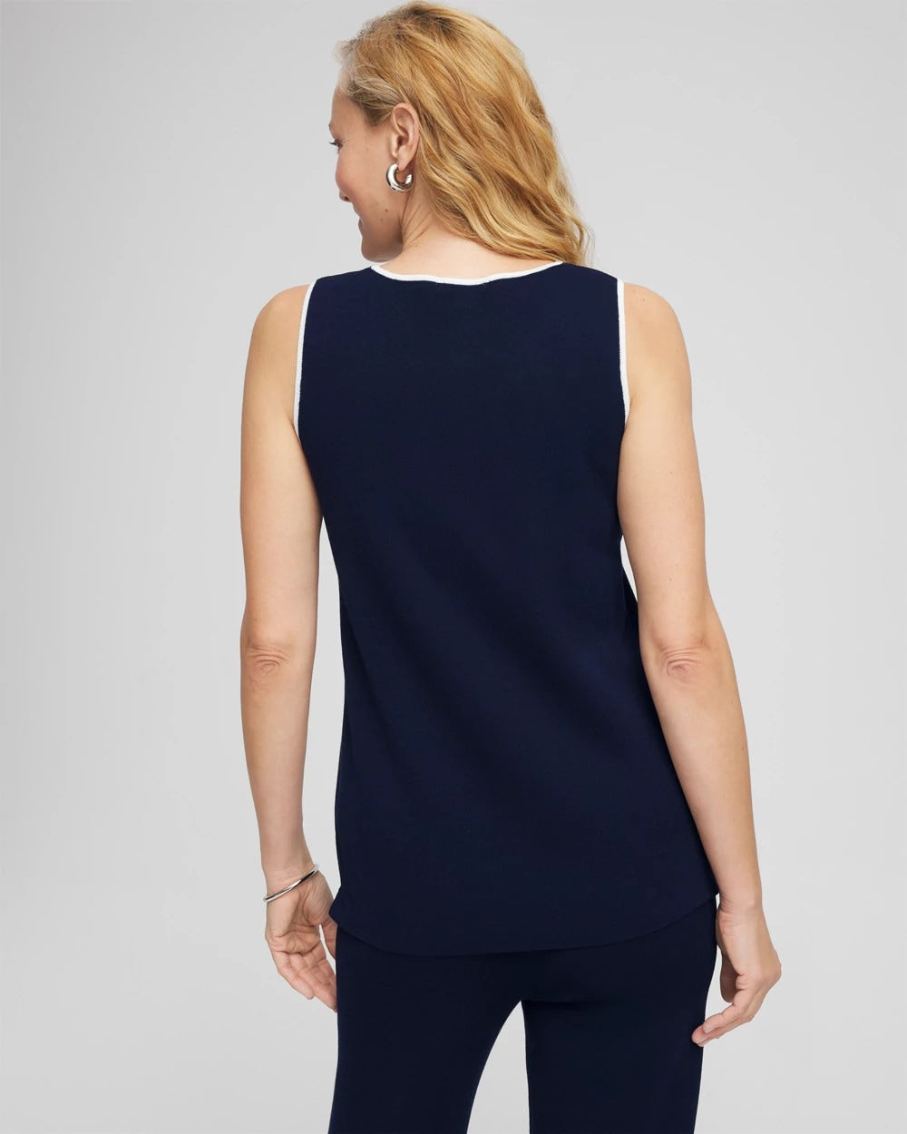 Travelers™ Tipped Sweater Shell Tank - Chico's