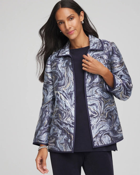 Travelers™ Jacquard Swirl Jacket - Chico's
