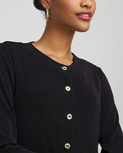 Travelers™ Collection Scoopneck Shirt Jacket - Chico's