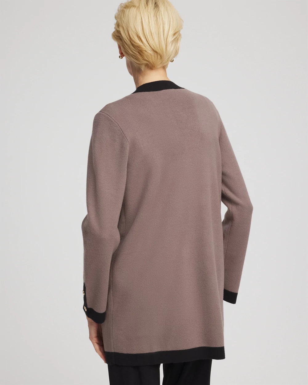 Travelers™ Tipped Button-Down Cardigan - Chico's