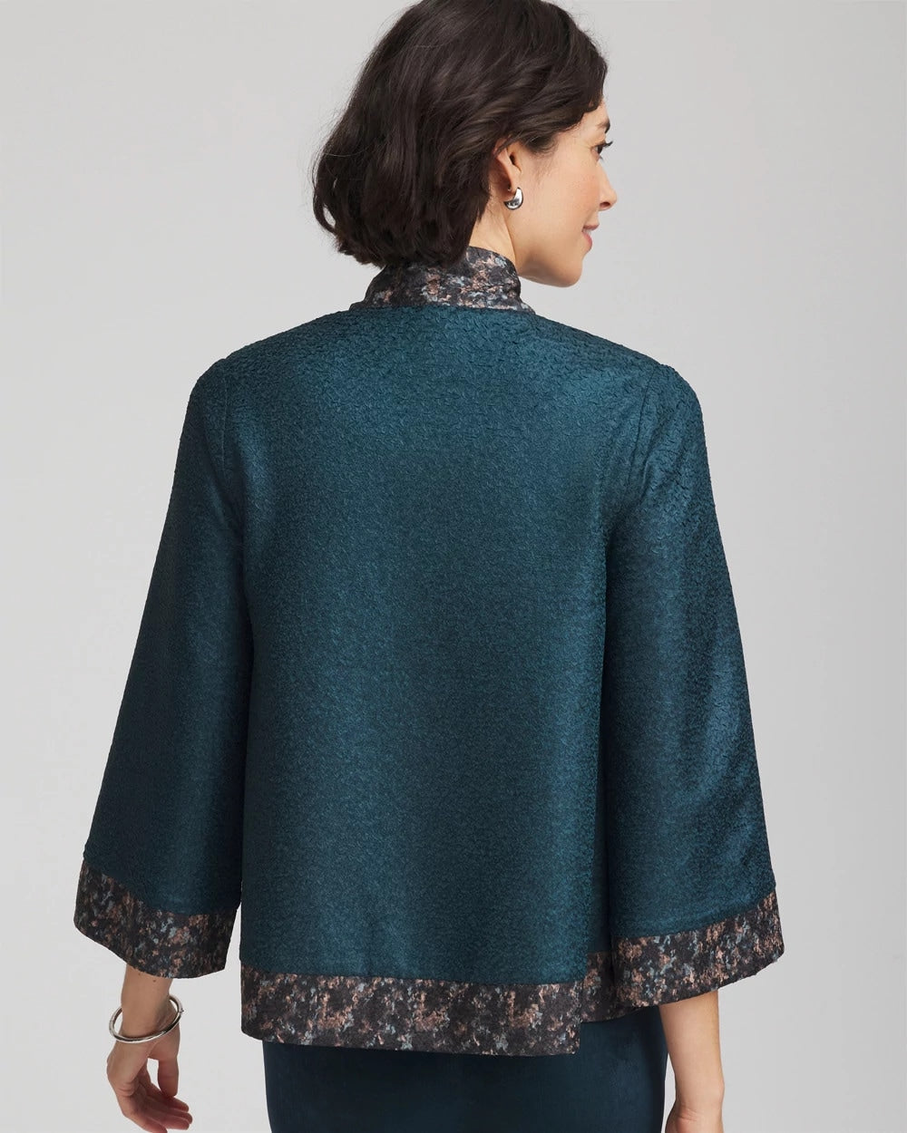 Travelers™ Collection Crystal Crushed Reversible Jacket - Chico's