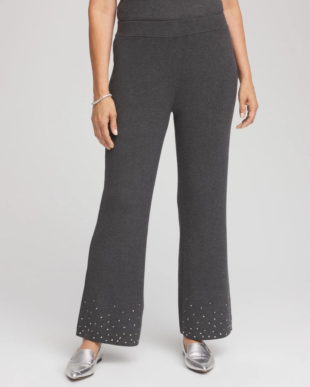 Travelers™ Embellished Straight-Leg Pants - Chico's