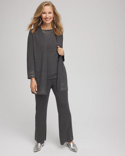 Travelers™ Embellished Straight-Leg Pants - Chico's