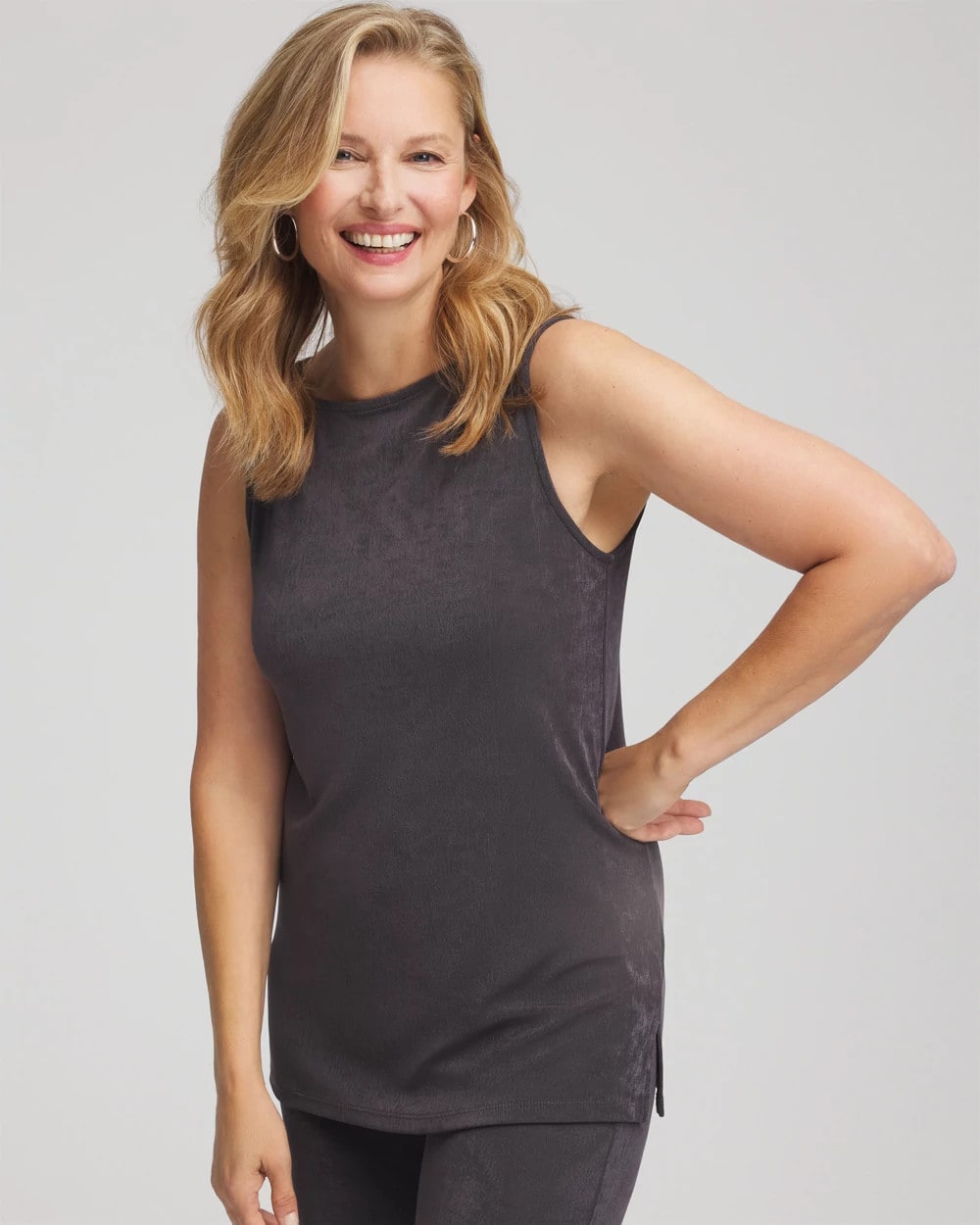 Travelers™ Classic Side-Slit Tank - Chico's