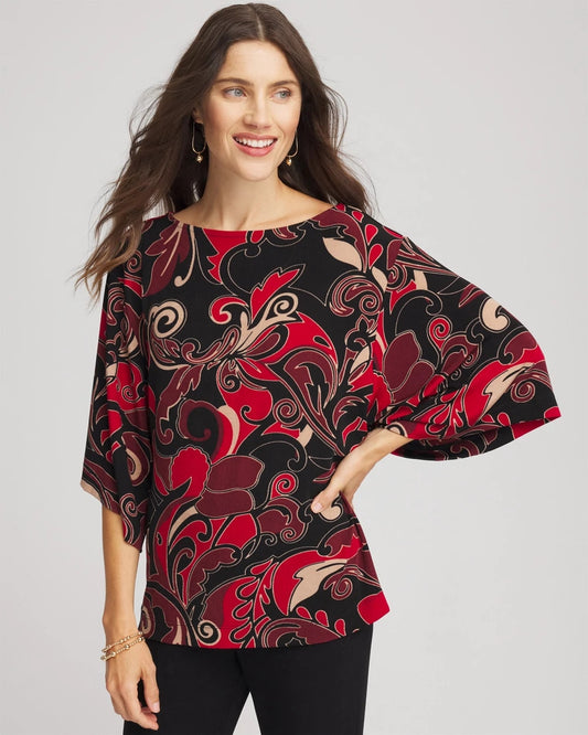 Travelers™ Kimono Sleeve Party Top - Chico's
