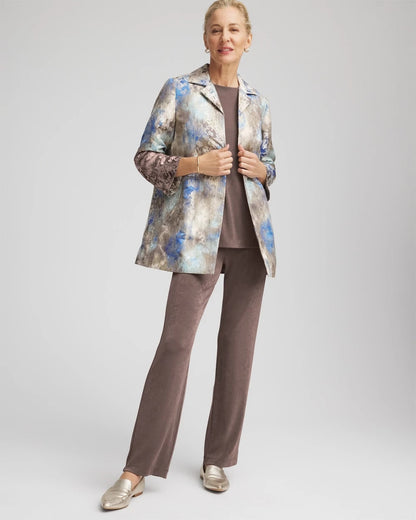 Travelers™ Collection Watercolor Jacquard Jacket - Chico's