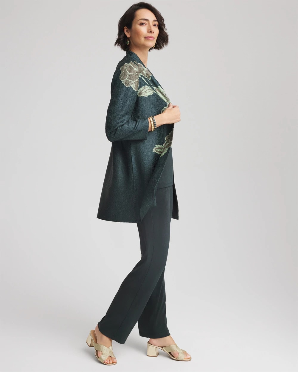Travelers™ Collection Artisanal Crushed Reversible Jacket - Chico's