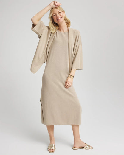 Travelers™ Collection Metallic Knit Cardigan - Chico's