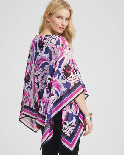 Travelers™ Paisley Chiffon Layered Top - Chico's
