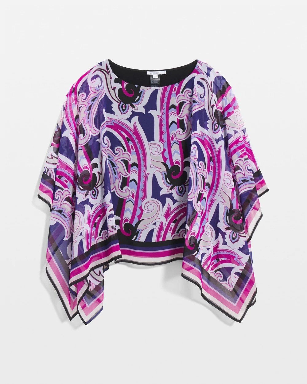 Travelers™ Paisley Chiffon Layered Top - Chico's