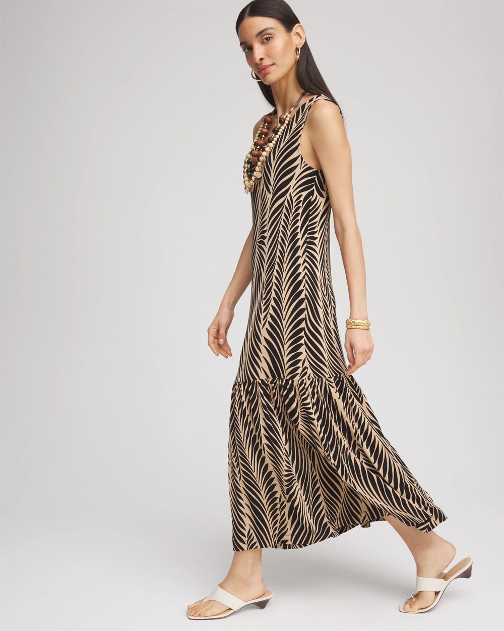 Travelers™ Palm-Frond-Motif Dress - Chico's