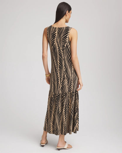Travelers™ Palm-Frond-Motif Dress - Chico's
