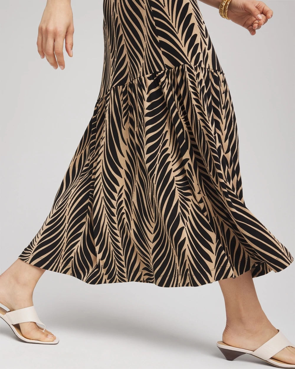Travelers™ Palm-Frond-Motif Dress - Chico's