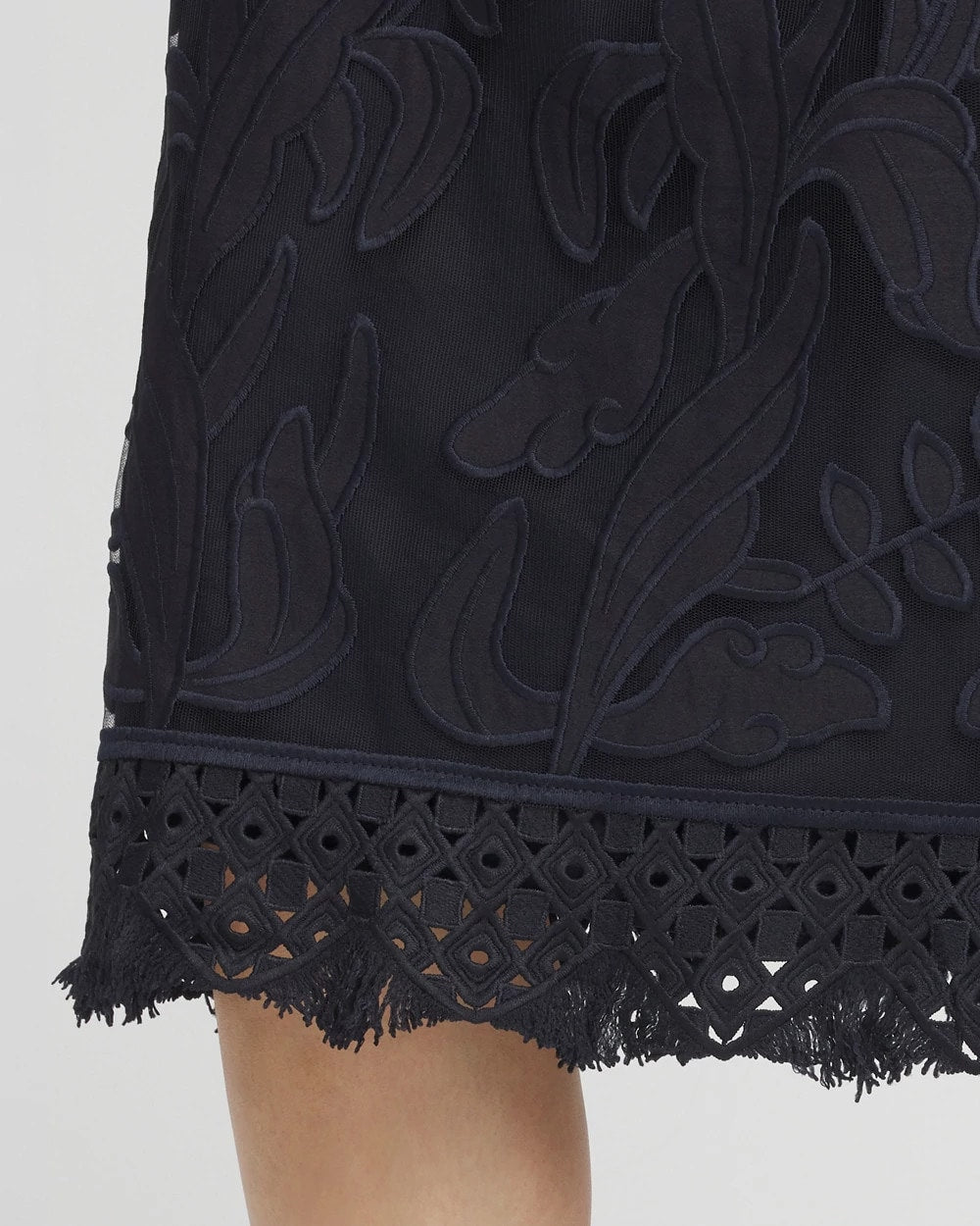 Travelers™ Mesh Appliqué Midi Dress - Chico's