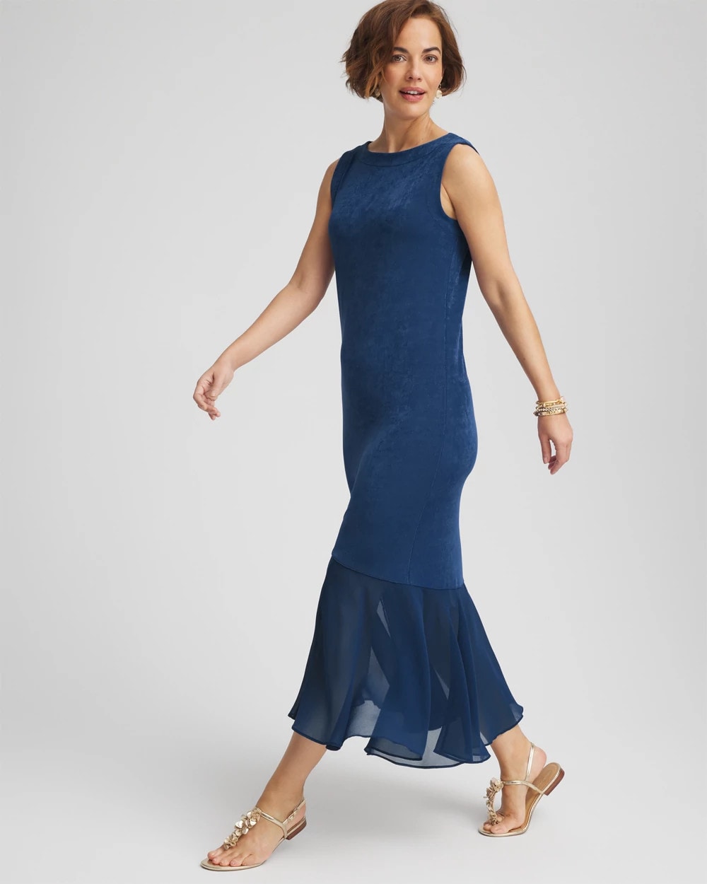 Travelers™ Petite Chiffon Hem Dress - Chico's
