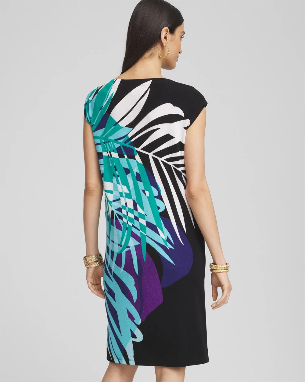 Travelers™ Tropical Nights Column Dress - Chico's