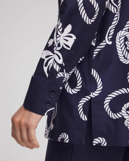 No Iron™ Rope Print Tunic - Chico's
