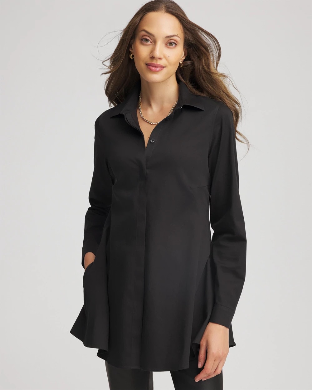 No Iron™ Pocketed Tunic - Chico's