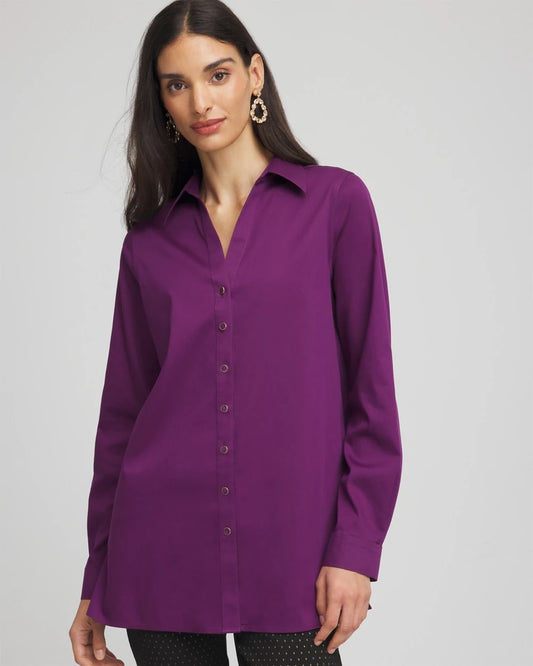 No Iron™ Novelty Button Tunic - Chico's