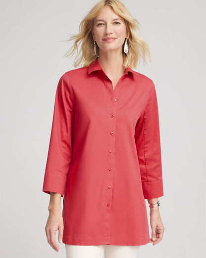 No Iron™ Classic Button Down Tunic - Chico's