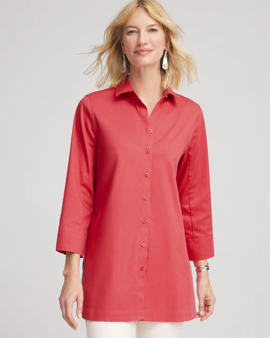 No Iron™ Classic Button Down Tunic - Chico's