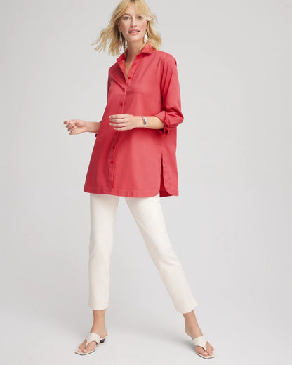No Iron™ Classic Button Down Tunic - Chico's