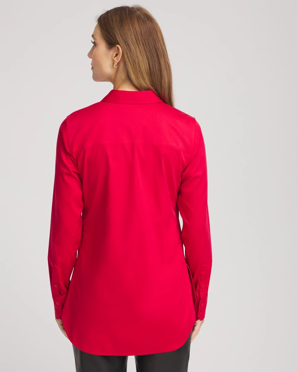 No Iron™ Peplum Pleated Shirt - Chico's