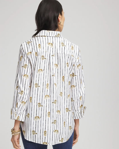 No Iron™ Leopard Graphic Shirt - Chico's