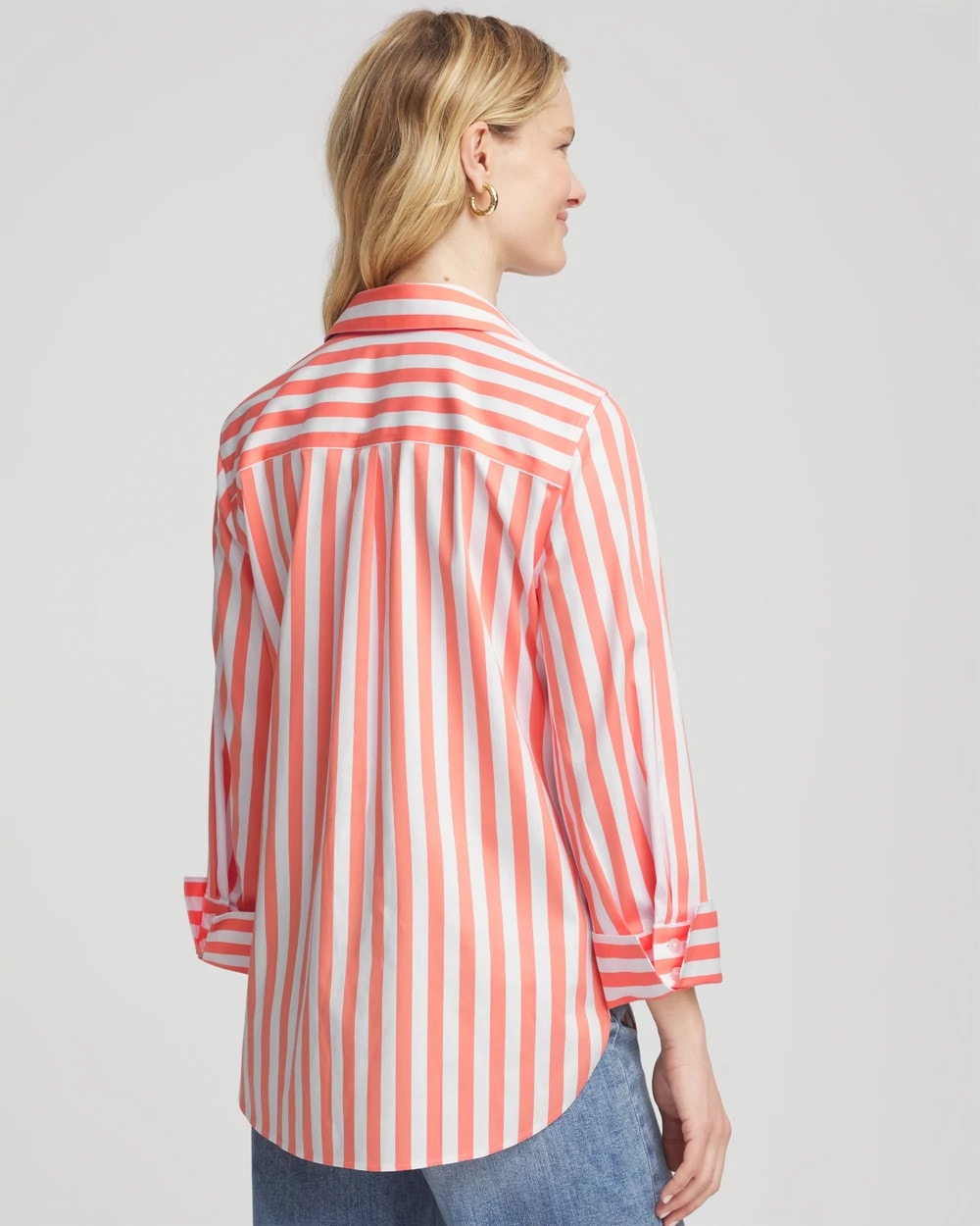 No Iron™ Vacation Stripes Shirt - Chico's