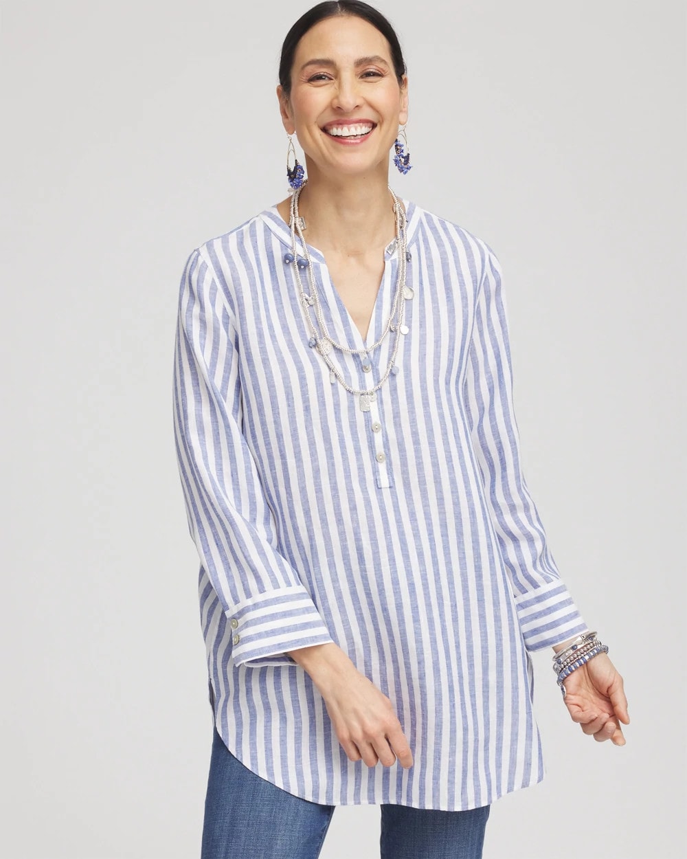 No Iron™ Linen Tunic - Chico's