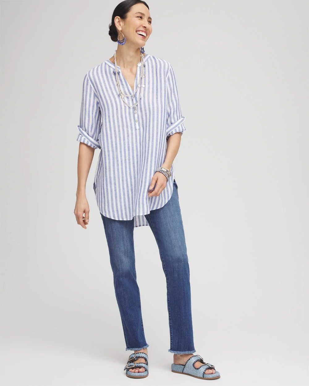 No Iron™ Linen Tunic - Chico's