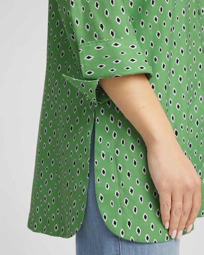 No Iron™ Geo-Print Tunic - Chico's