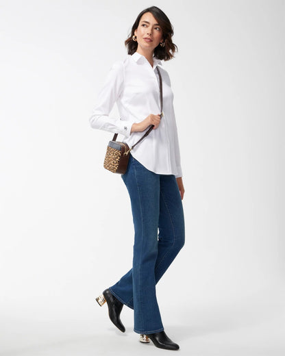 No Iron™ Fitted Stretch Shirt - Chico's