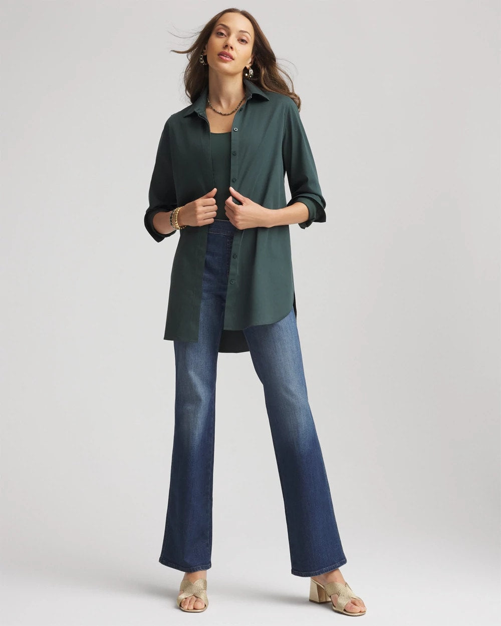 No Iron™ Long-Sleeved Tunic - Chico's